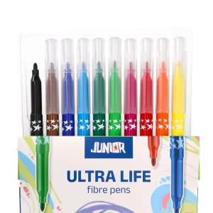 Alternative view of Ultra life, fibre pens, 10pcs