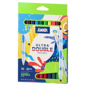 Ultra double, fibre pens, 10pcs