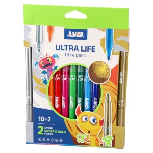 Ultra life, fibre pens, 10+2pcs