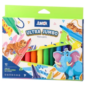Ultra jumbo, fibre pens, 12pcs