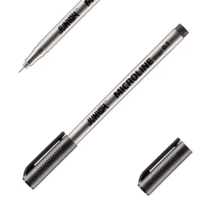 Microline, liner, black, 0.1mm