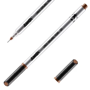 Caroline, liner, 0.4mm, brown
