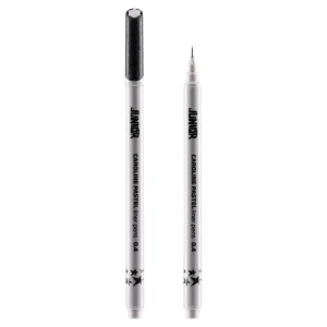 Alternative view of Caroline pastel, liner, 0.4mm, gray