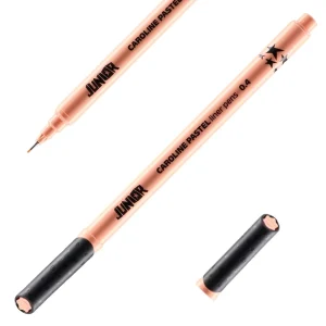 Caroline pastel, liner, 0.4mm, apricot