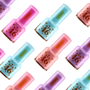 Dos 46, sharpener with eraser, nails polish, mix