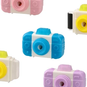 Dos 126, sharpener with eraser, camera, mix