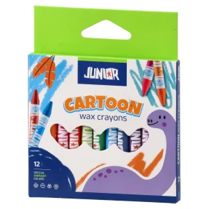 Cartoon, crayon colors, 12pcs