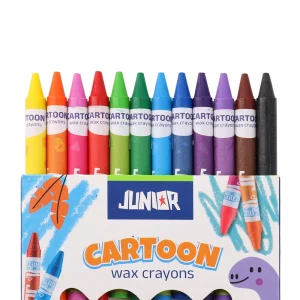 Alternative view of Cartoon, crayon colors, 12pcs