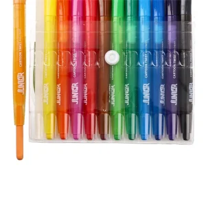 Alternative view of Cartoon twist, wax crayon, 12pcs