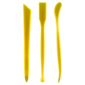 Alternative view of Sharp, plasticine knife, 3pcs