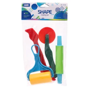 Shape, plasticine molding set, 4pcs