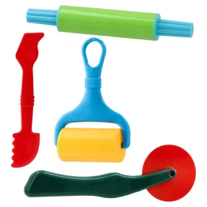 Alternative view of Shape, plasticine molding set, 4pcs