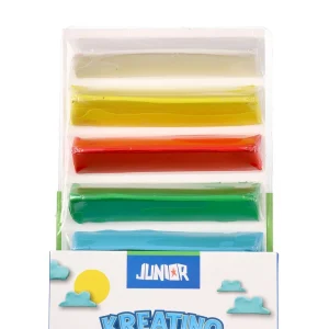 Alternative view of Kreatino pyramid, modeling clay, triangle, 8 colors, 200g