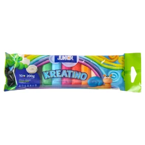 Kreatino, modeling clay, 10 colors, 200g