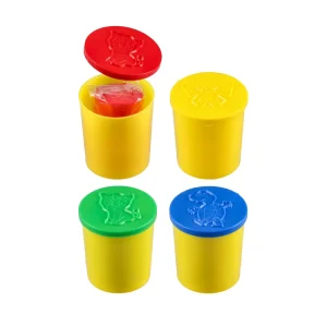 Alternative view of Funny clay, modeling clay, mix, 160g, 4pcs