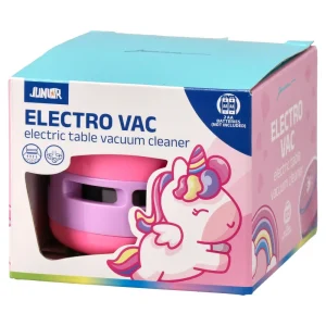 Alternative view of Electro Vac, electric table vacuum cleaner, girl