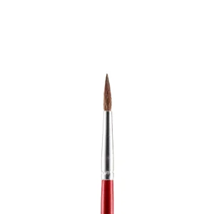 Ruby, brush, round, 4