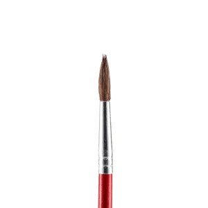 Ruby, brush, round, 7