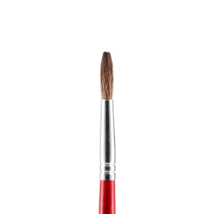 Ruby, brush, round, 8
