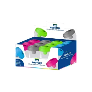 Rubycup, school paint pot, small, plastic