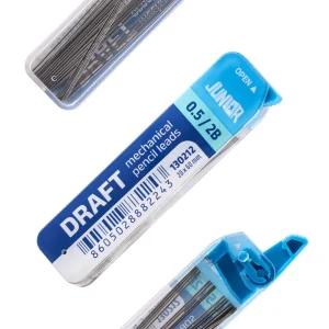 Draft, mechanical pencil leads, 2B, 0.5 mm