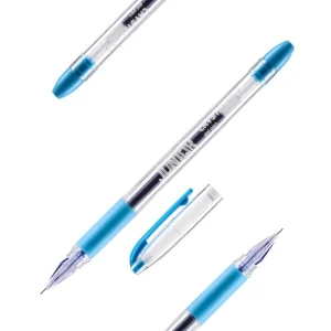 Crystal CR-7, gel pen, light blue, 0.5mm