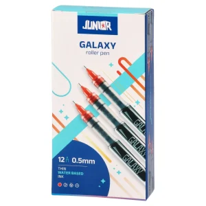 Alternative view of Galaxy, gel pen, red, 0.5mm