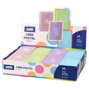 Alternative view of Libri, eraser, pastel, mix