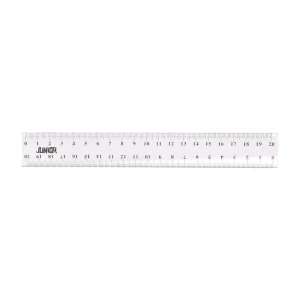 Alternative view of Study classic 20, ruler, blue, 20cm