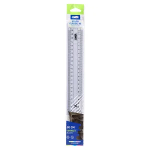 Study classic 30, ruler, blue, 30cm
