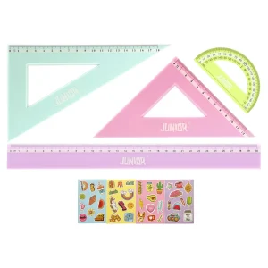 Alternative view of Loki, set of rulers, pastel, 30cm, 4pcs