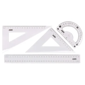 Alternative view of Study classic, ruler set, 30cm, 4pcs