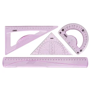Alternative view of Daiwing, ruler set, 30cm, 4pcs