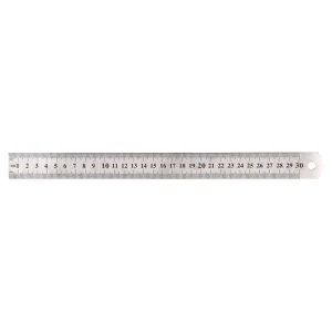 Steel ruler, ruler, steel, 30cm