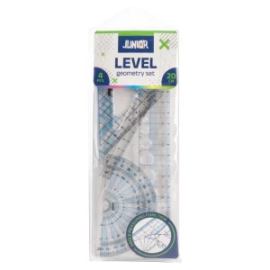 Level, geometry set, 20cm