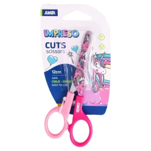 Alternative view of Impreso cuts, scissor, blister, unicorn, 12cm