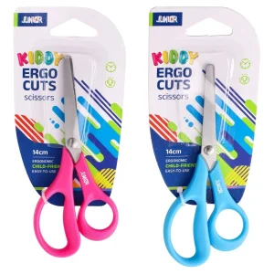 Alternative view of Ergo cuts, scissor, blister, 14cm