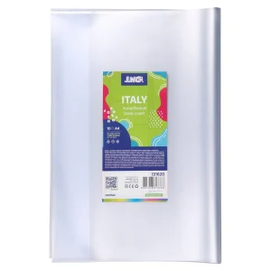 Italy, book cover, transparent, white, A4, 10pcs