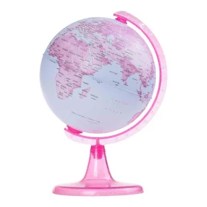 Planetoid, globe, 15cm, Pink