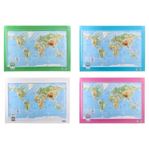 Mount Everest, relief map, A3, World