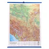 K2, wall map, B2, Serbia