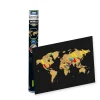 Scratchy B2, scratch map, 54x70cm, World