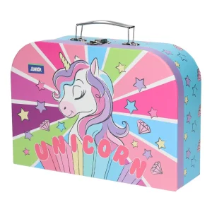 Maleta, filebox with handle, Unicorn