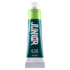 Brillio, tempera, dark green, 12ml