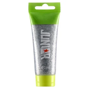 Brillio glitter, tempera with glitter, silver, 22ml