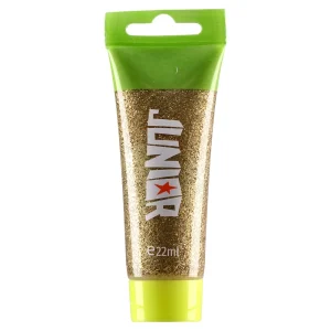 Brillio glitter, tempera with glitter, gold, 22ml