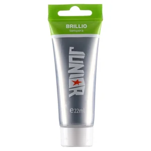 Brillio metallic, tempera, silver, 22ml