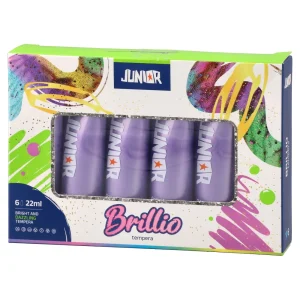 Alternative view of Brillio metallic, tempera, purple, 22ml