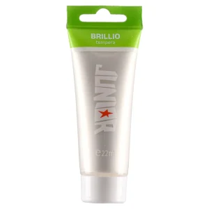 Brillio metallic, tempera, white, 22ml
