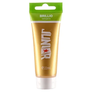 Brillio metallic, tempera, gold, 22ml